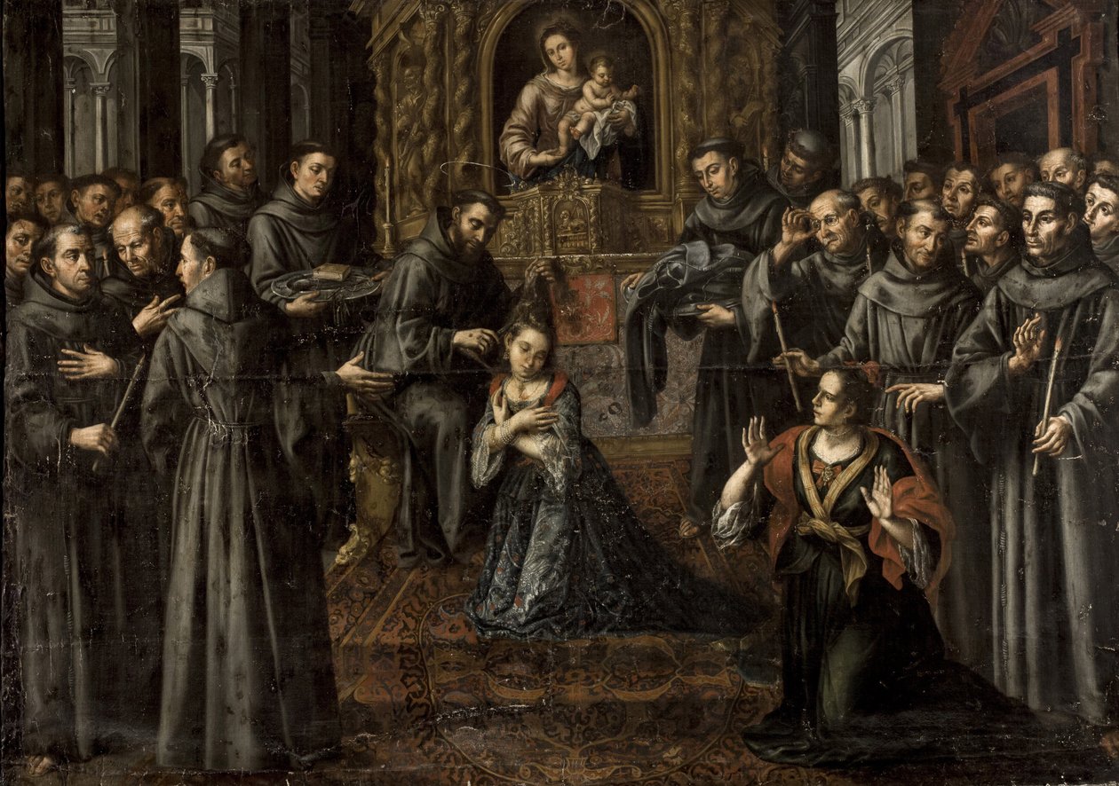 Baroque : La profession de Sainte Claire d