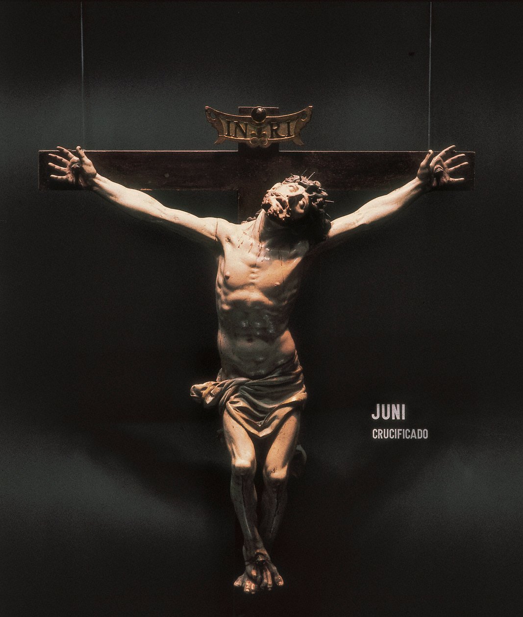 Crucifixion. Sculpture de Juan de Juni (1507-1577). Sculpture sur bois. - Juan de Juni