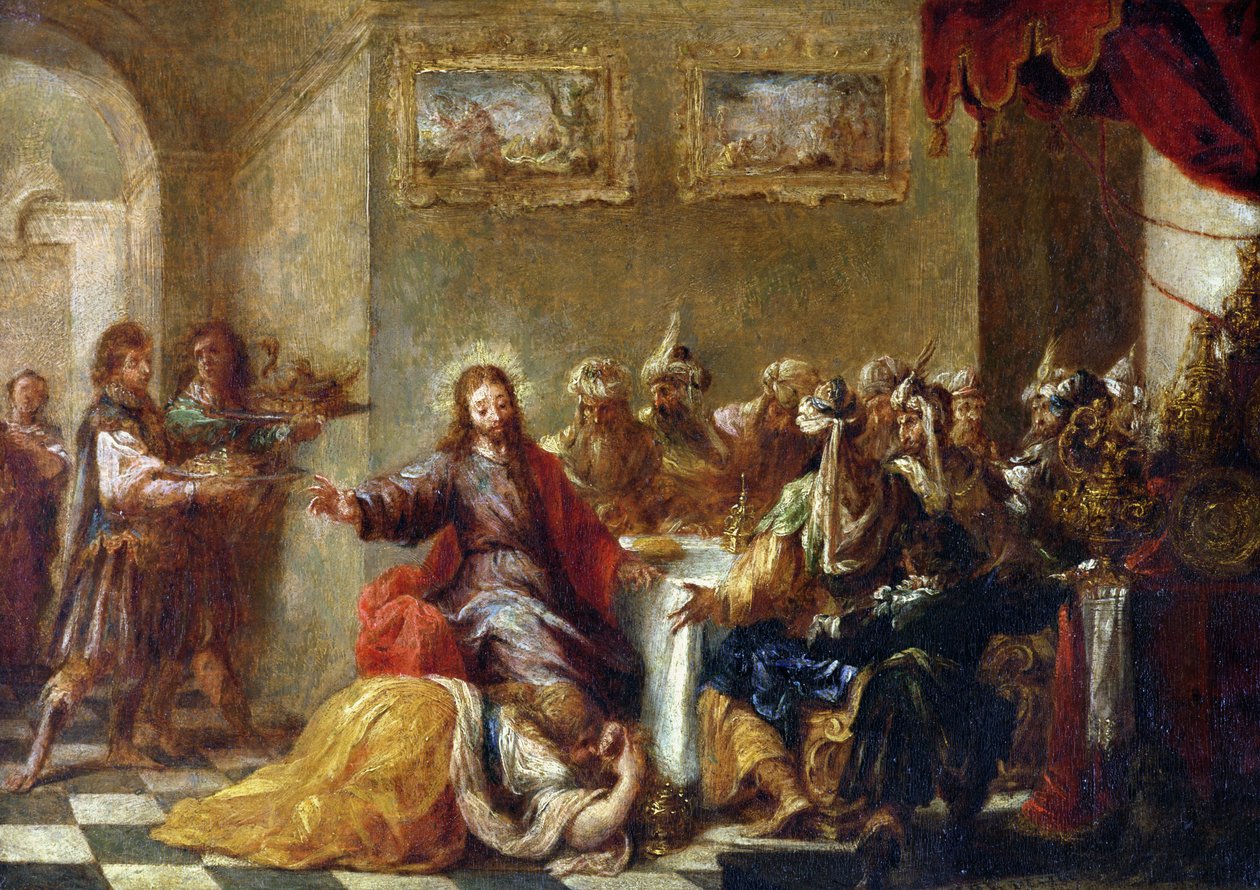 Le Christ dans la maison de Simon le Pharisien, 1660 - Juan de Valdes Leal