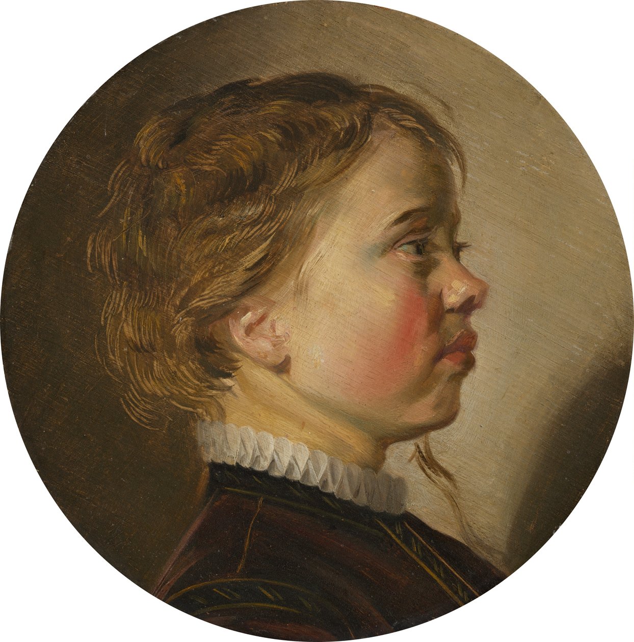 Jeune garçon de profil, vers 1630 (huile sur panneau) - Judith Leyster