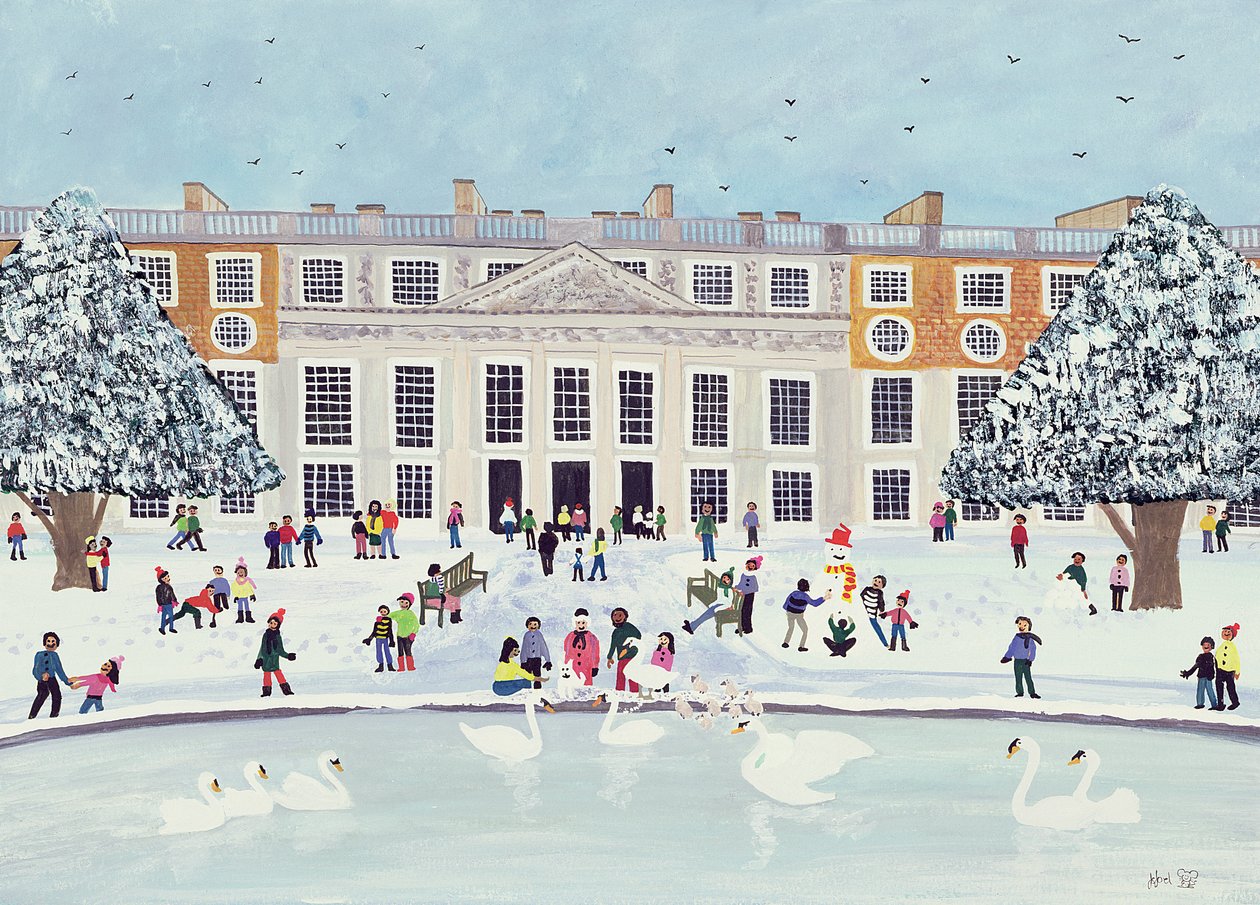 Palais de Hampton Court, jardins de la fontaine - Judy Joel