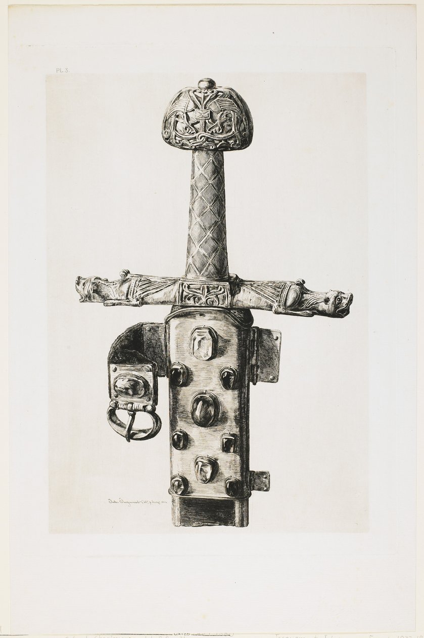 Épée de Charlemagne, 1864 - Jules Ferdinand Jacquemart