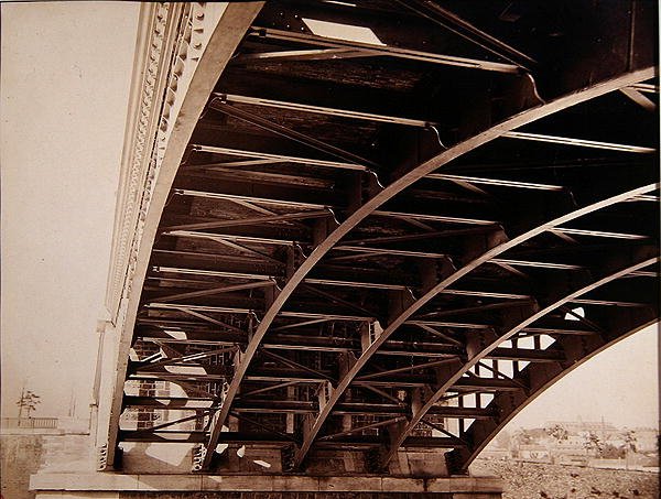 Pont en Dordogne, vers 1864 - Jules Alphonse Terpereau