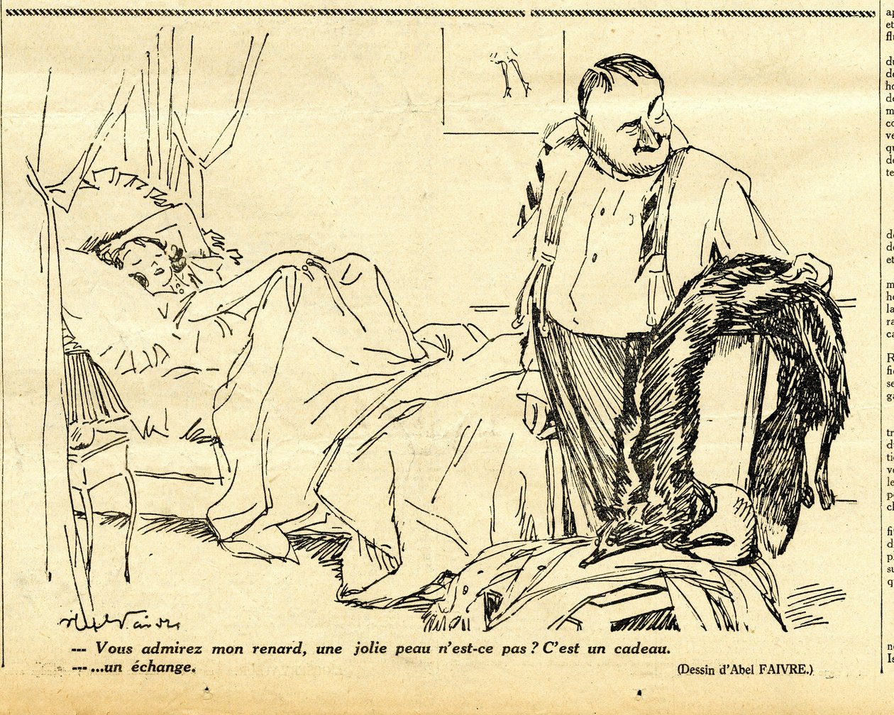 Candide, Satirique en N & B - Jules Abel Faivre