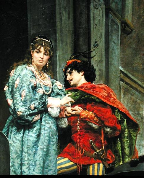 Soirée à Venise, 1875 (détail) - Jules Arsene Garnier