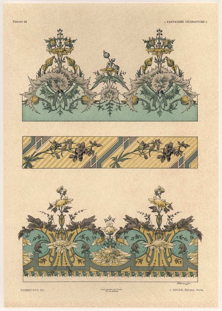 Motifs floraux, planche 44 de 