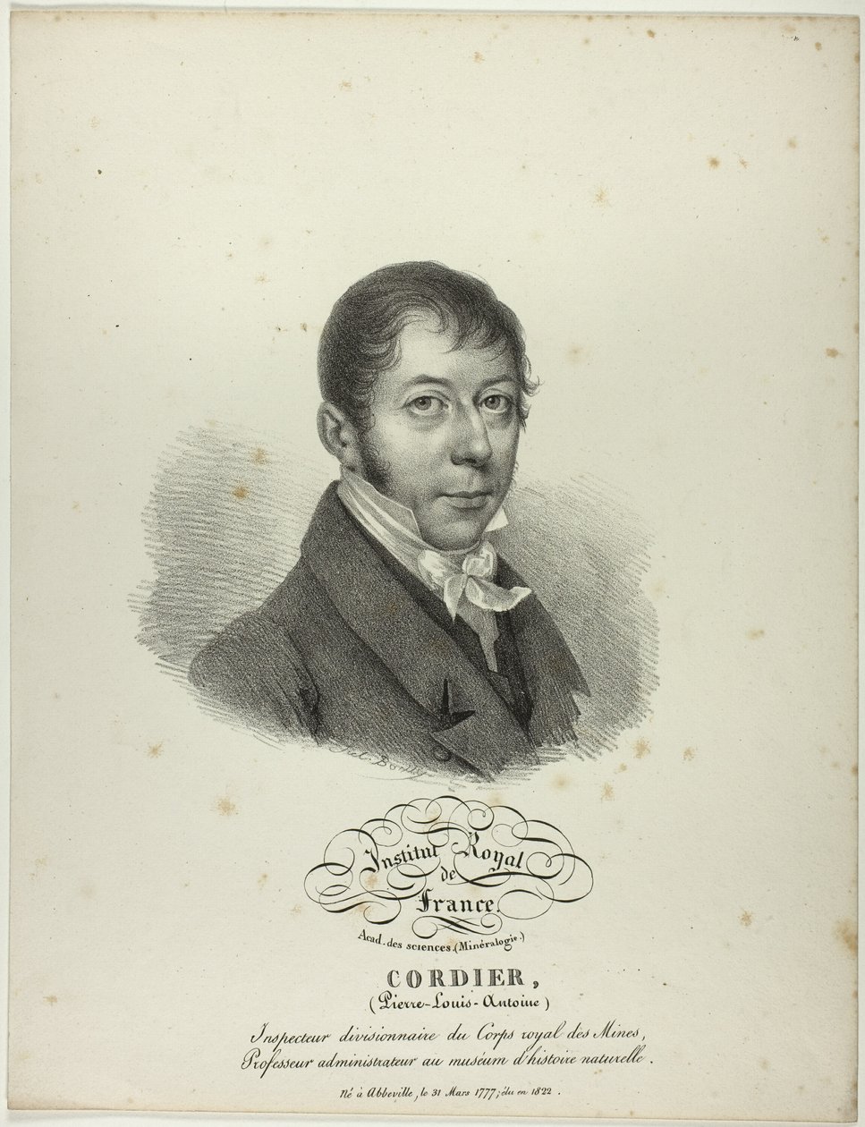 Portrait of Pierre-Louis-Antoine Cordier - Jules Boilly