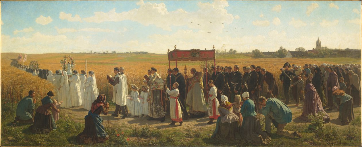 La bénédiction du blé en Artois - Jules Breton
