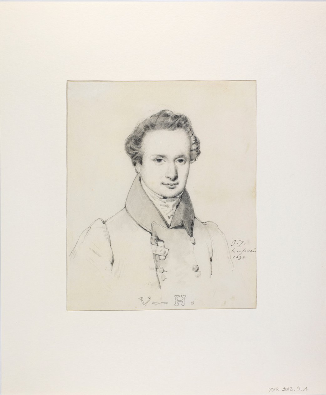Portrait de Victor Hugo - Jules Claude Ziegler