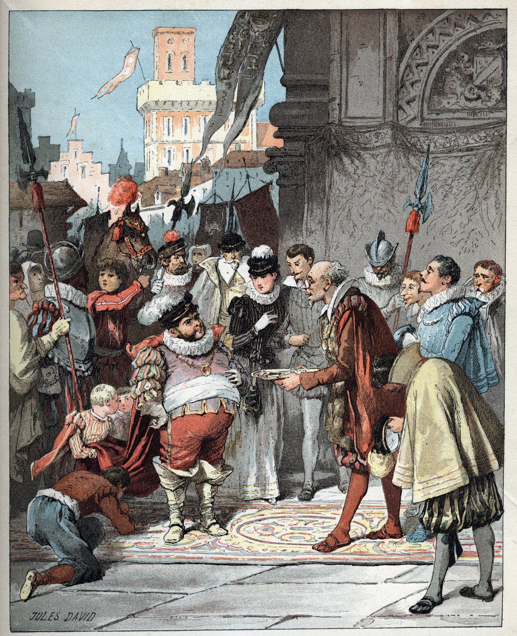 Sancho Panza nommé gouverneur de l