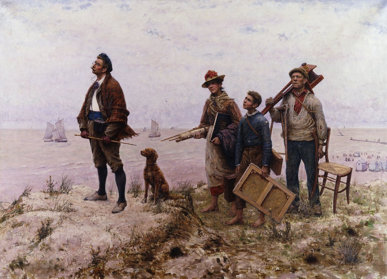 Un peintre amateur - Jules Denneulin