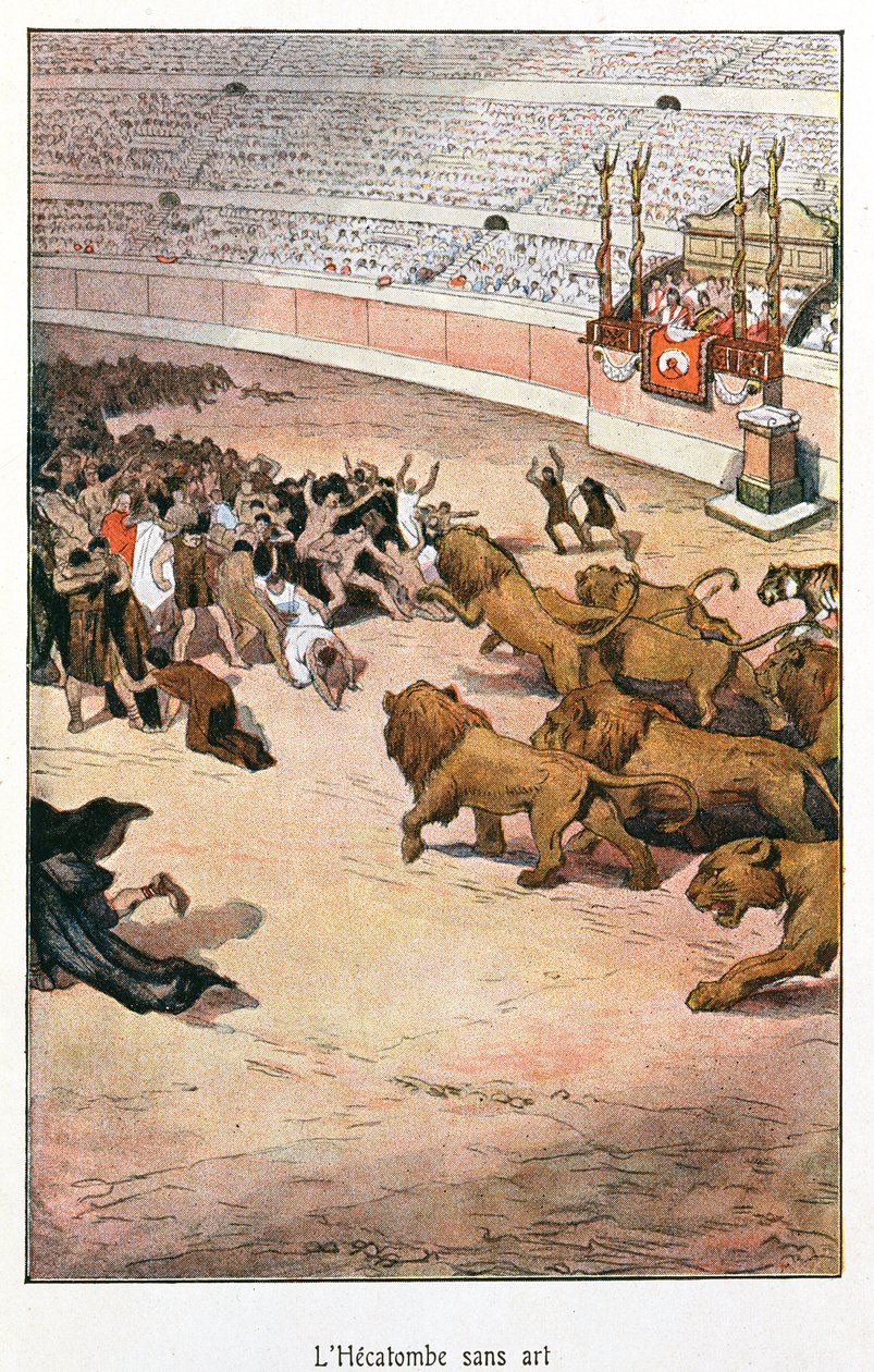 Jeux romains, illustration pour "L