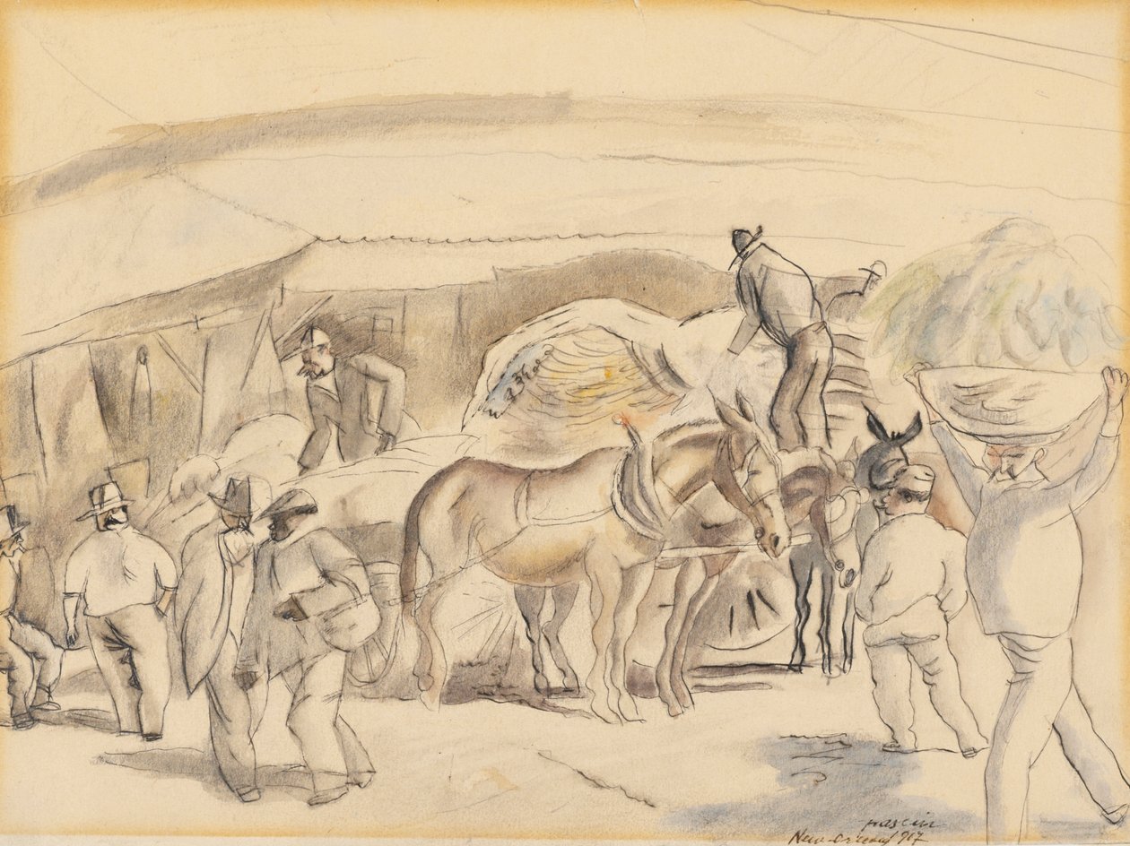 Moissonneurs, 1917 - Jules Pascin