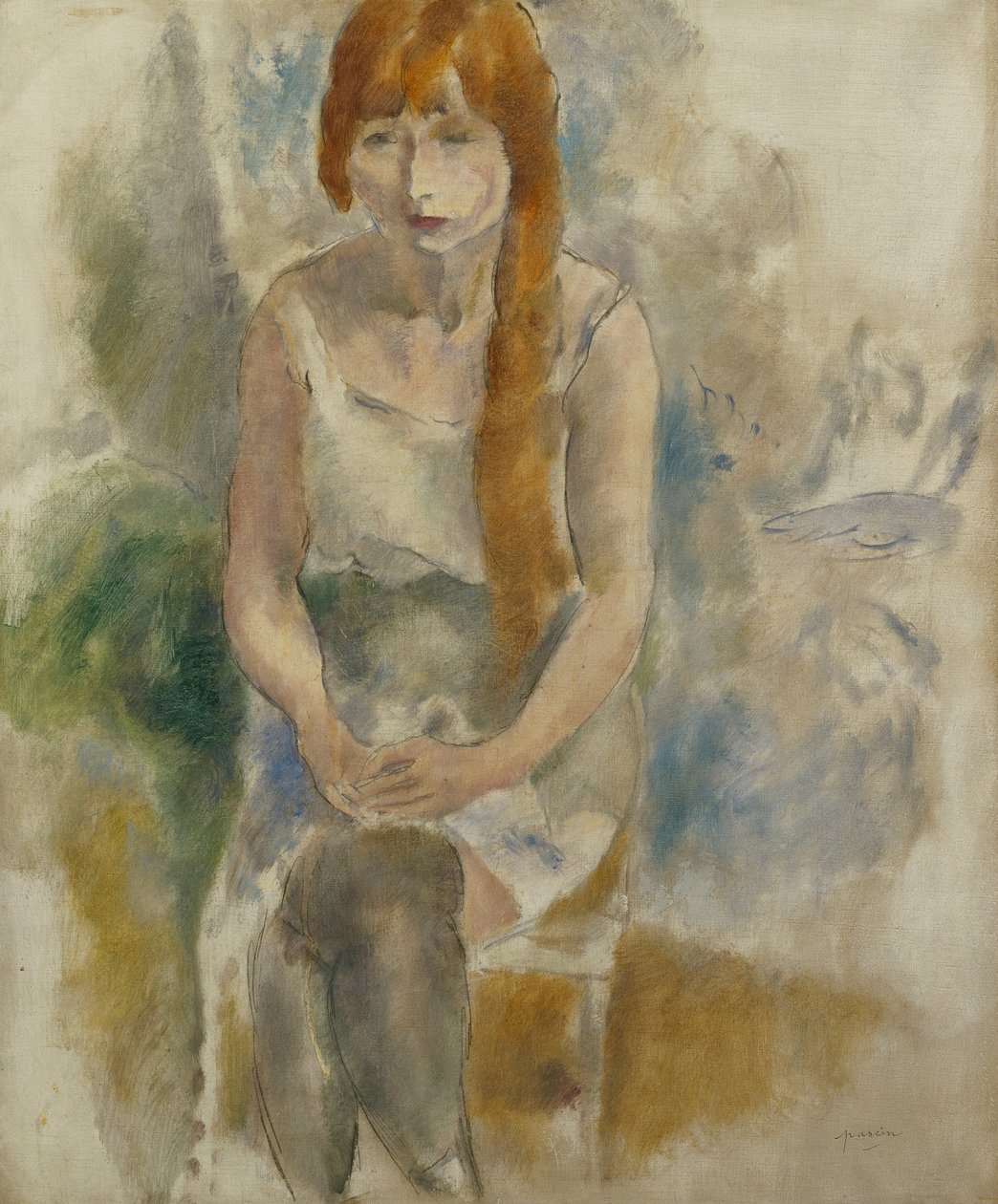 Modèle Assis - Jules Pascin