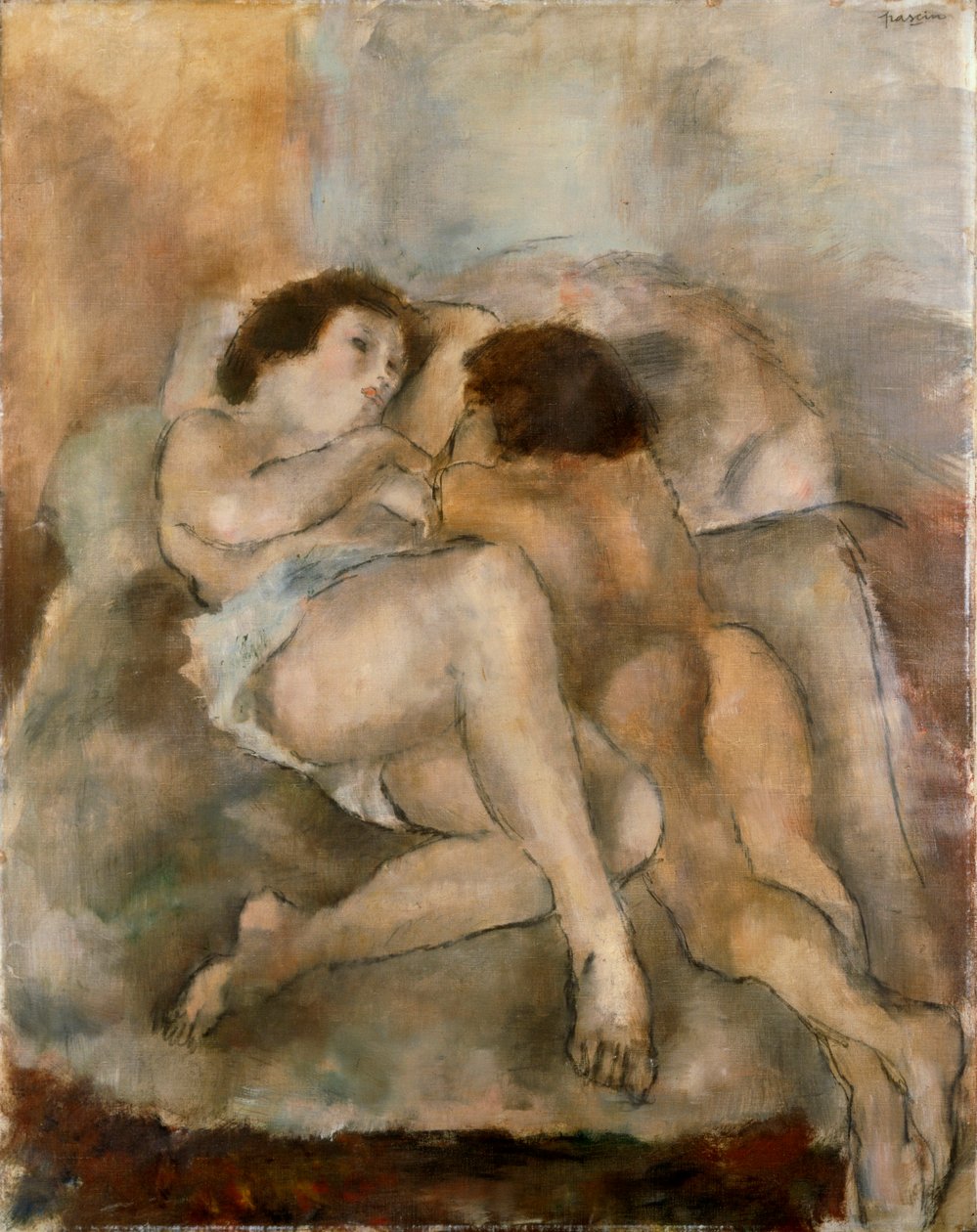 Deux nus - Jules Pascin