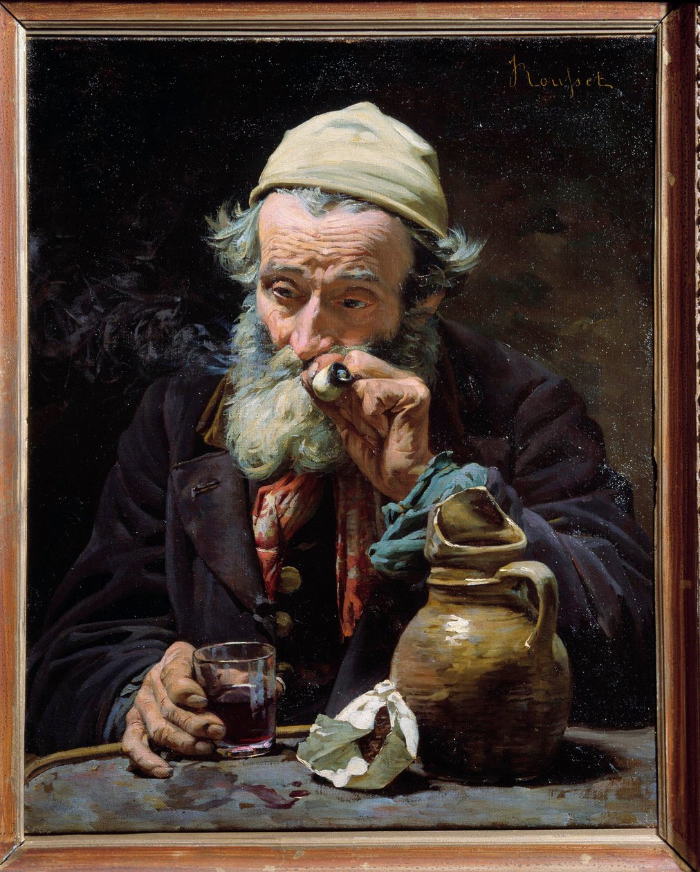 Le buveur - Jules Rousset