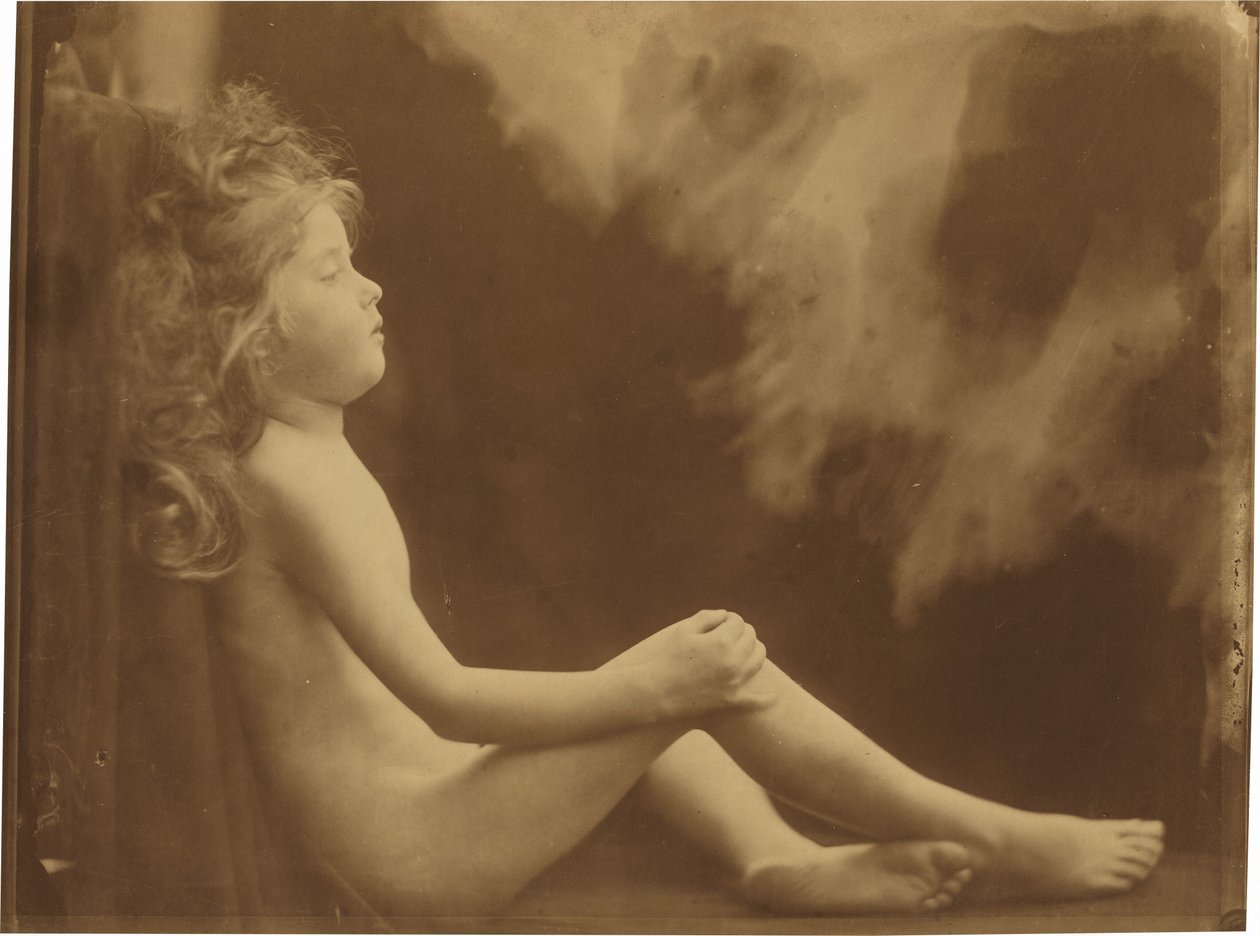 Un ange désailé par ton désir, 1873 - Julia Margaret Cameron