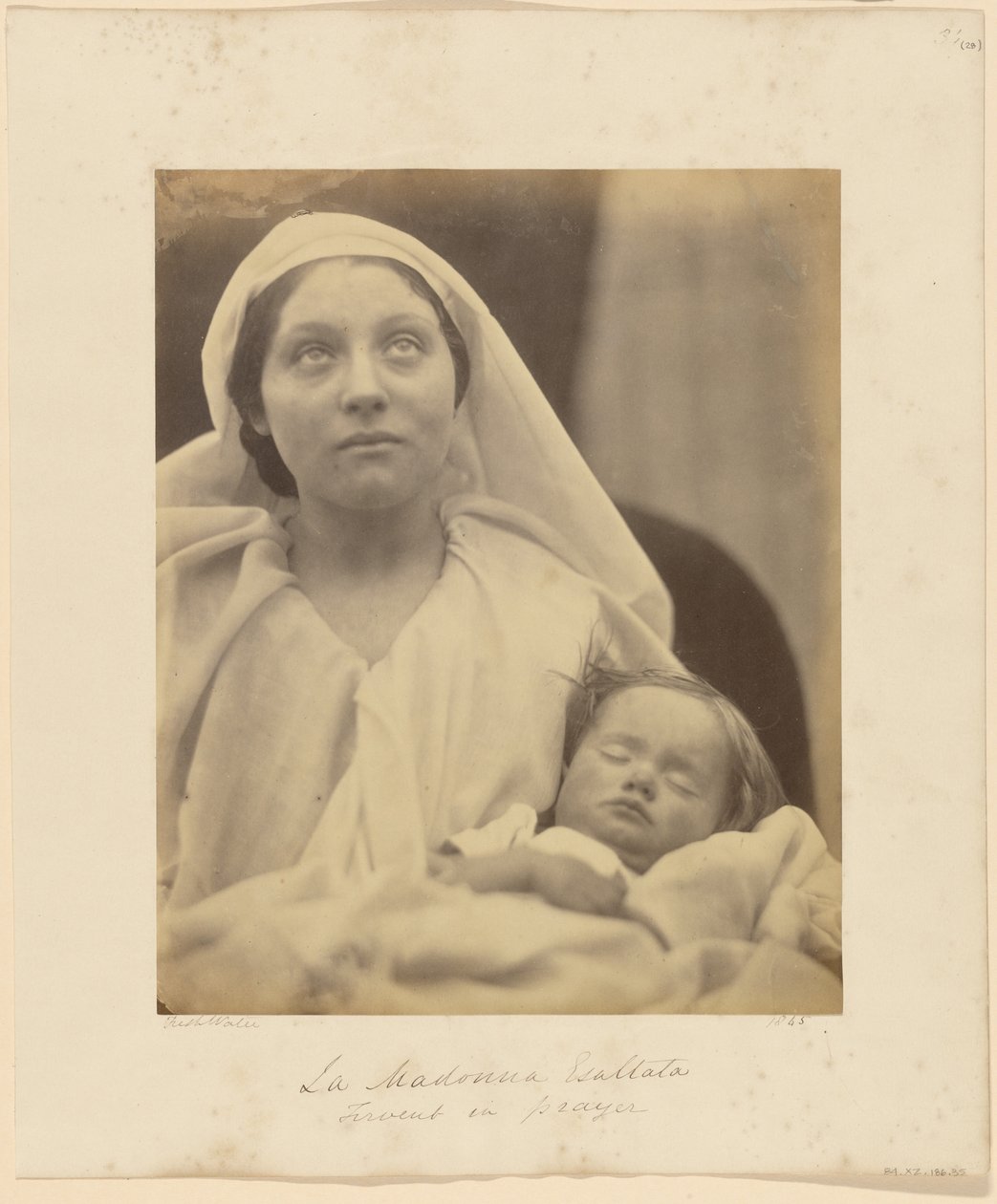 La Madone exaltée - Julia Margaret Cameron