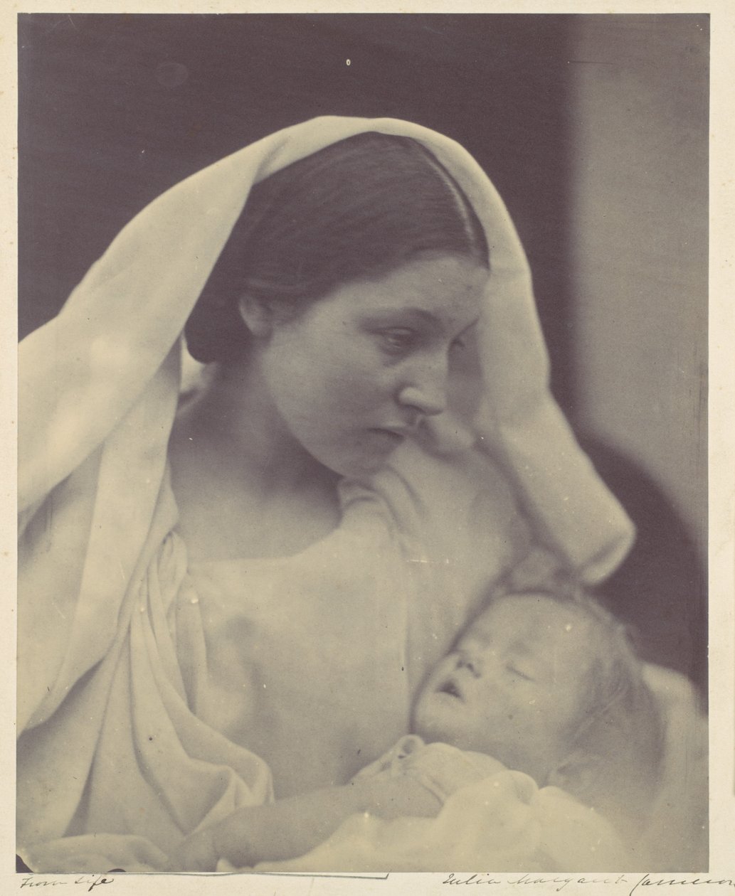 La Vierge au repos - Julia Margaret Cameron