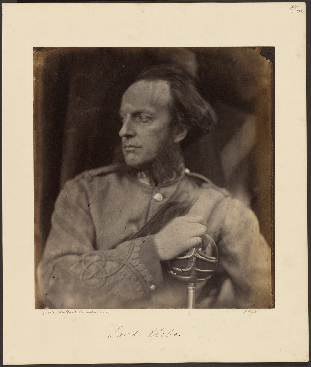 Lord Elcho - Julia Margaret Cameron