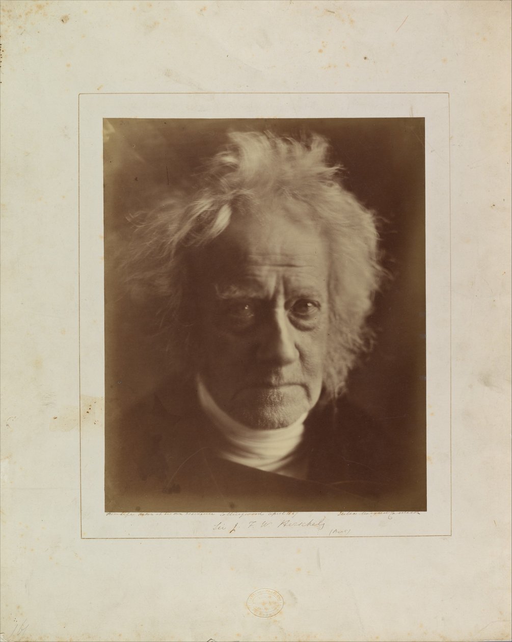 Sir John Herschel - Julia Margaret Cameron