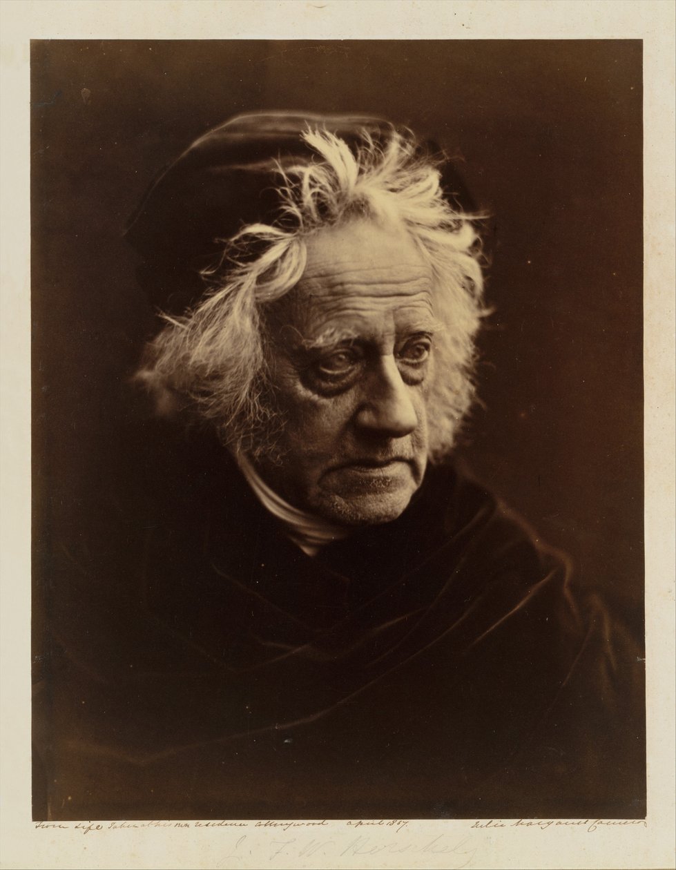 Sir John Herschel - Julia Margaret Cameron