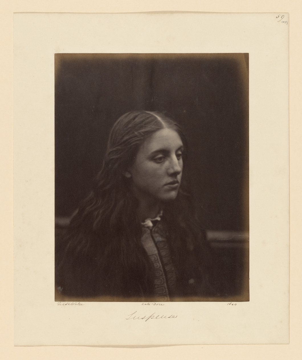 Suspense - Julia Margaret Cameron