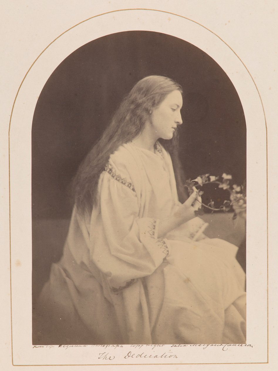 La dédicace [Hattie Campbell] - Julia Margaret Cameron