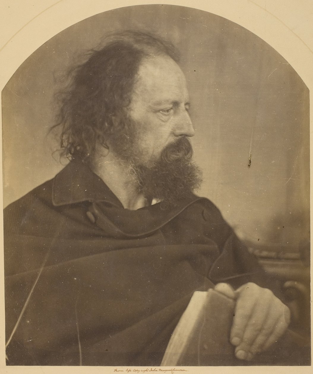 Le moine sale, Alfred Tennyson - Julia Margaret Cameron