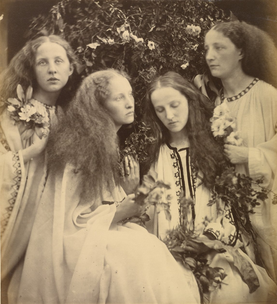 Le Jardin des filles de Rosebud - Julia Margaret Cameron