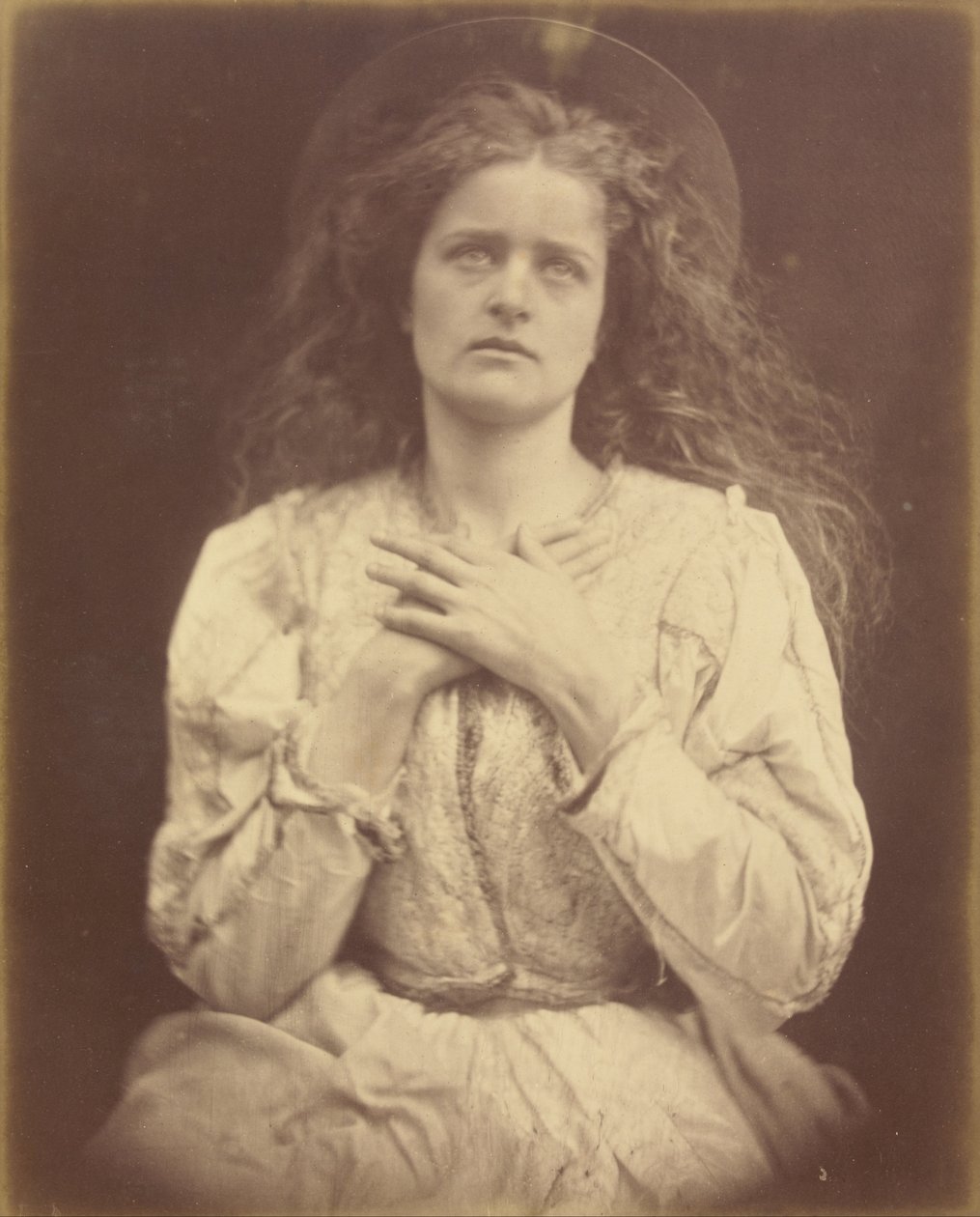 La musique bénie est allée par là où mon âme devra aller - Julia Margaret Cameron