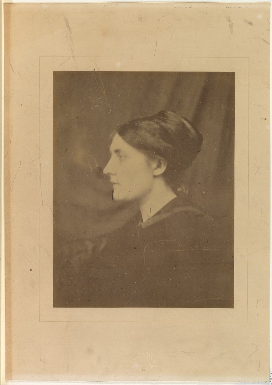 [Femme non identifiée, vue de profil] - Julia Margaret Cameron