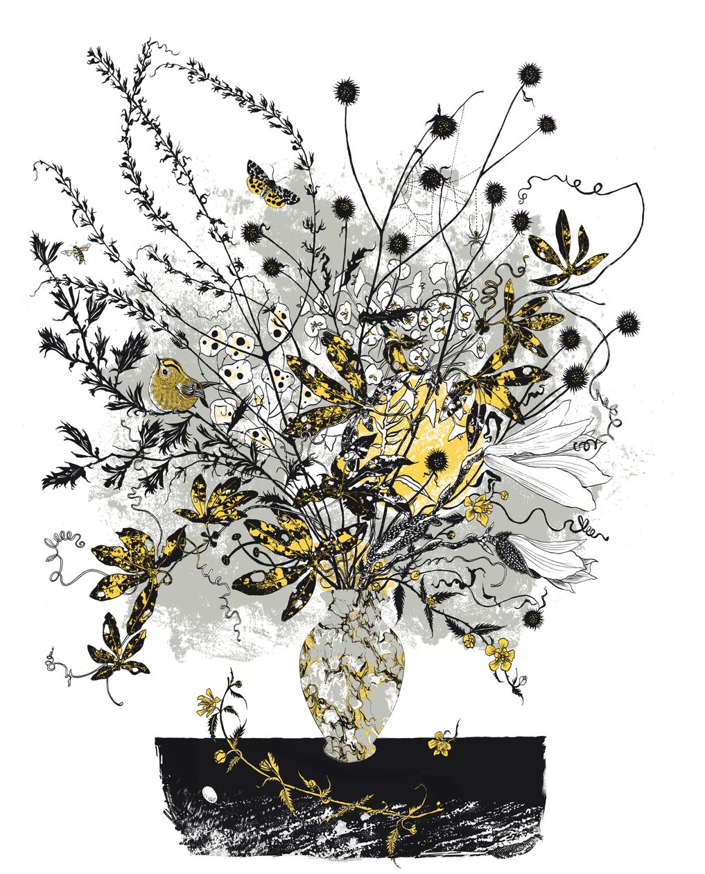 memento, 2017 (sérigraphie) - julia McKenzie