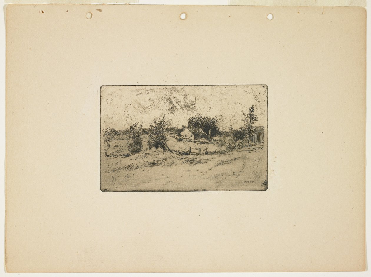 La Ferme, 1889 - Julian Alden Weir