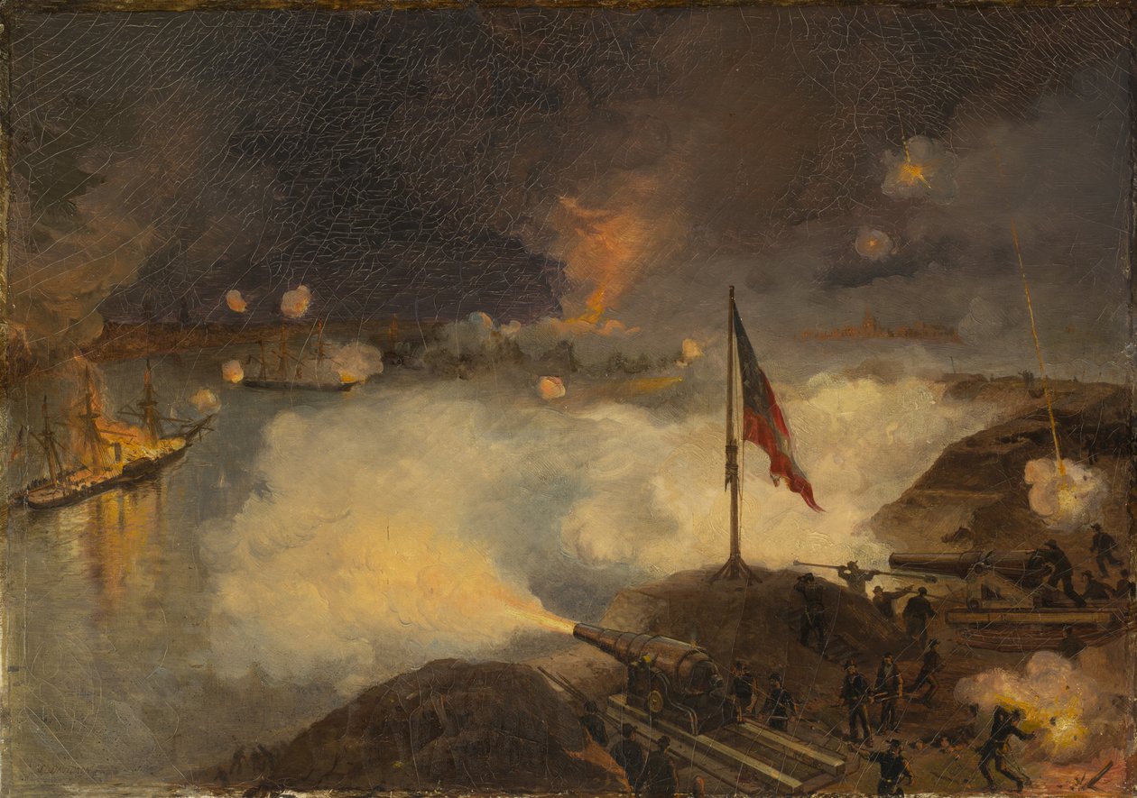 Bataille de Port Hudson, 1863, 1886 - Julian Oliver Davidson