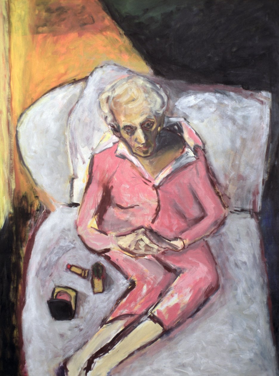 Femme avec rouge à lèvres - Julie Held