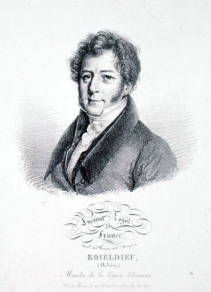 François Adrien Boieldieu (1775-1834) 1828 - Julien Leopold (after) Boilly