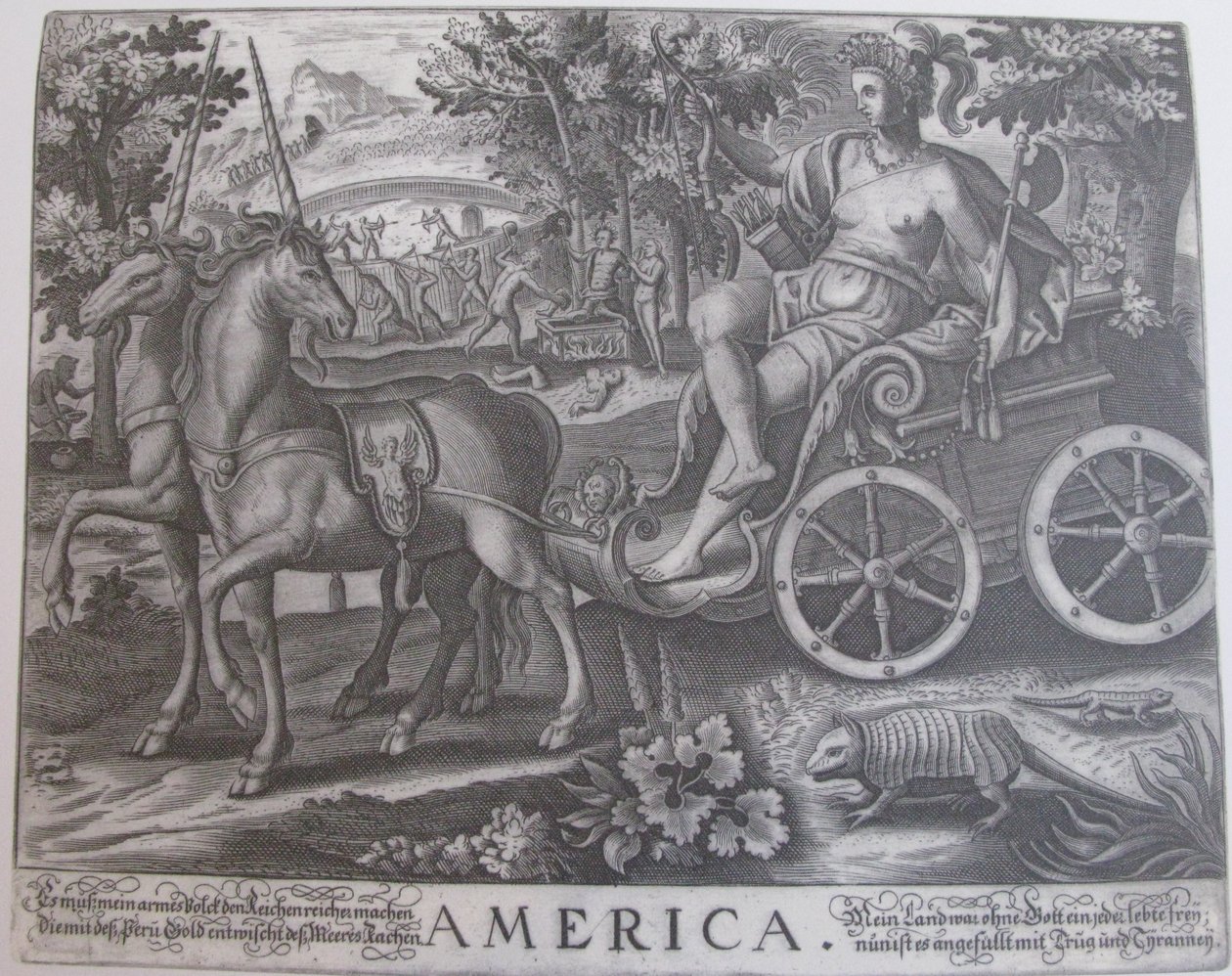 Amérique - Julius Goltzius