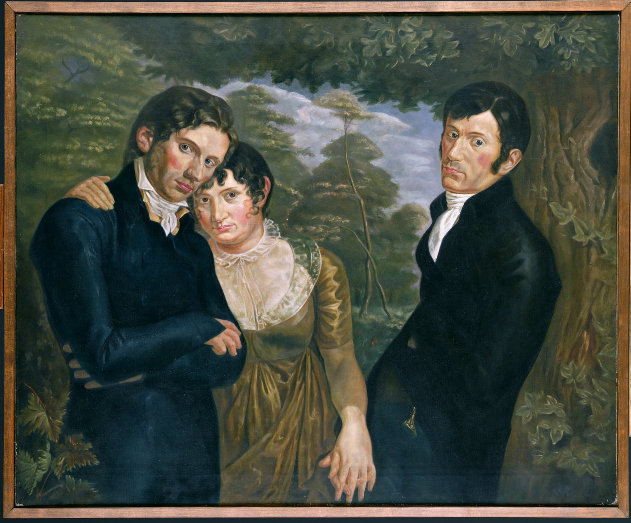 Copie de Nous Trois par Philipp Otto Runge - Julius August Friedrich Theodor von Ehren