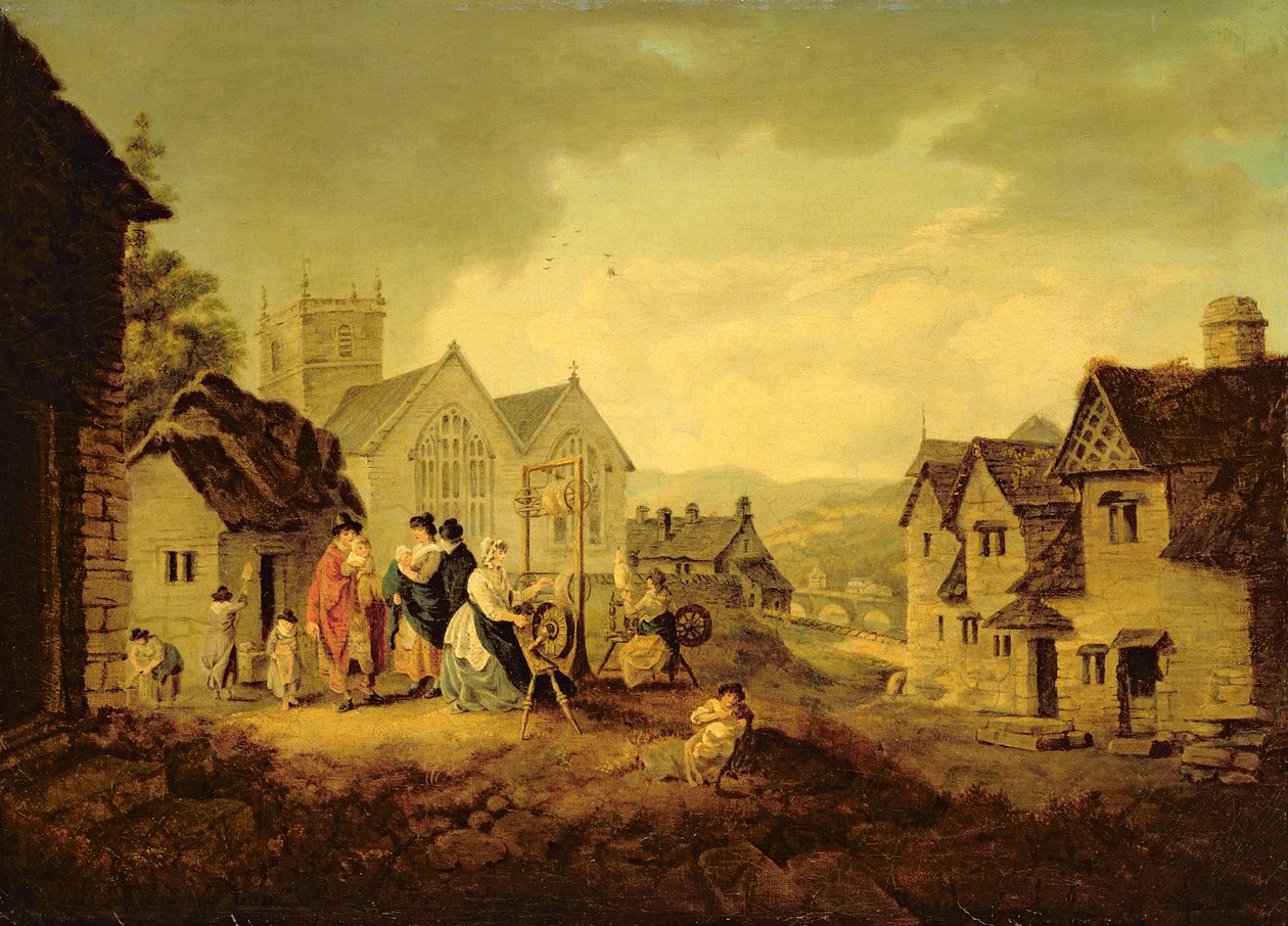 Llangollen - Julius Caesar Ibbetson