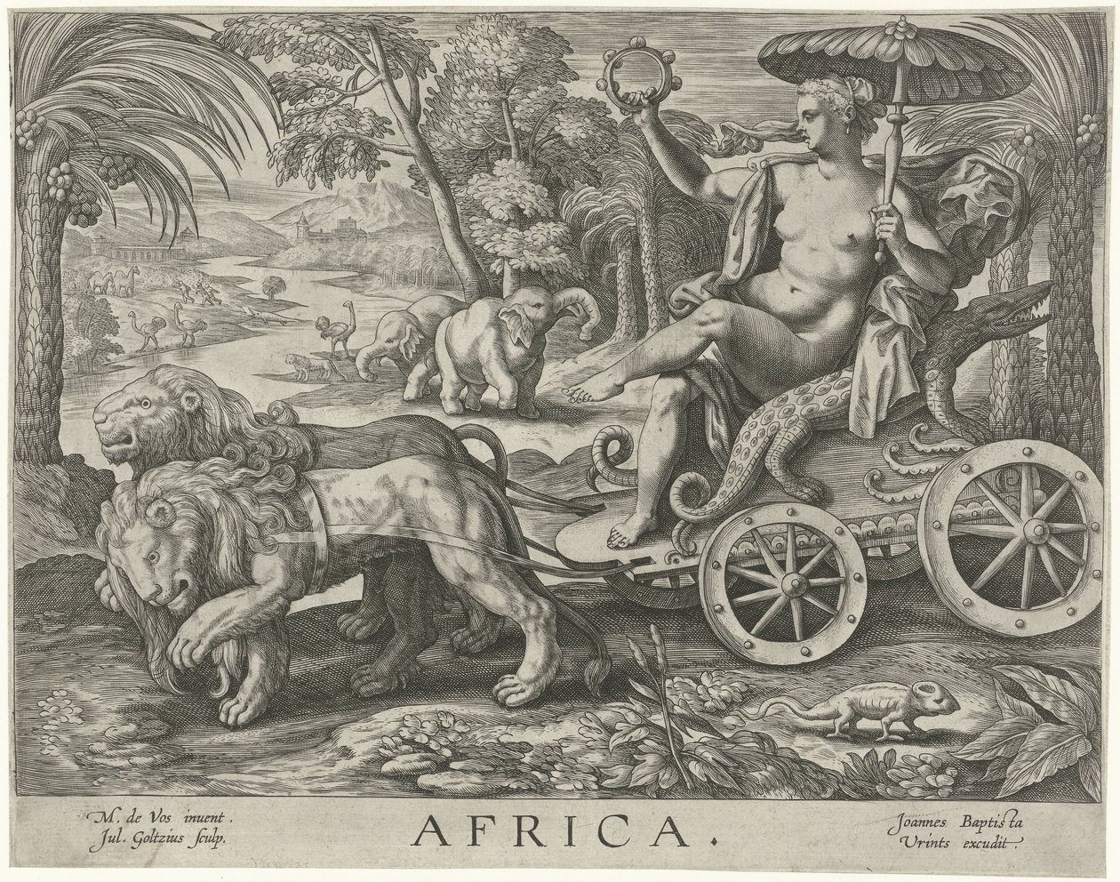 Afrique - Julius Goltzius