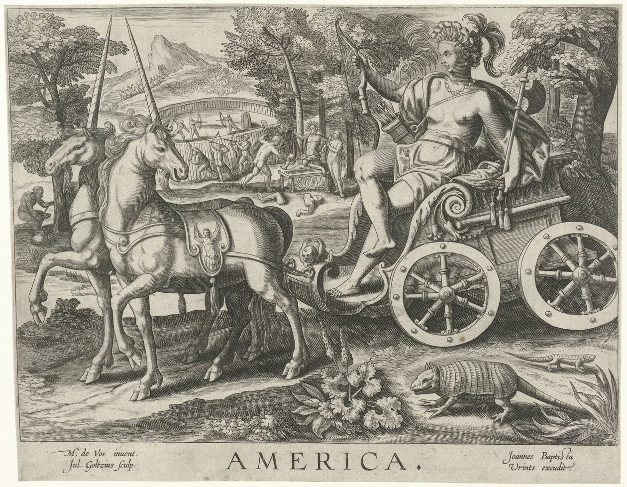 Amérique - Julius Goltzius