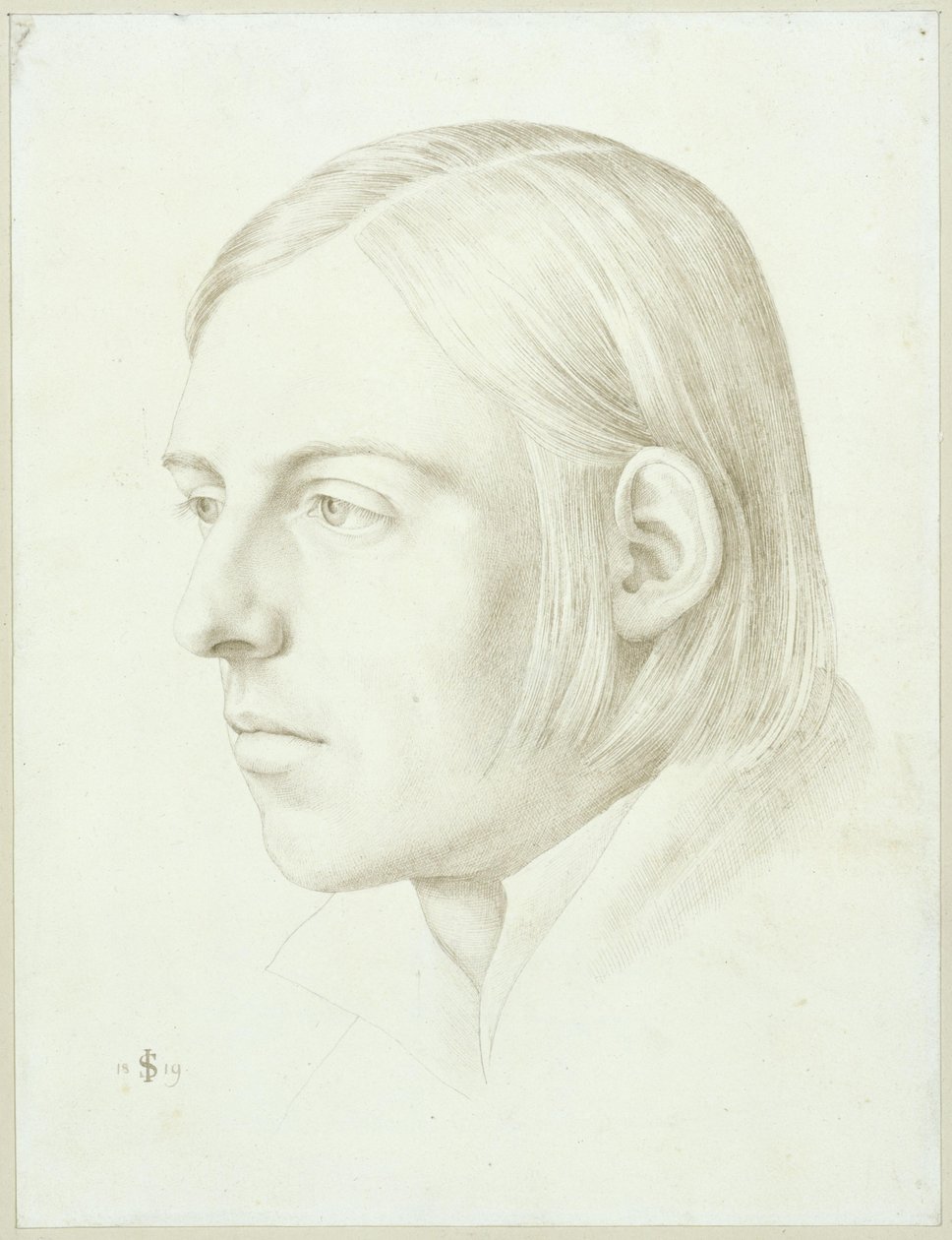 Portrait de Scheffer von Leonardshoff - Julius Schnorr von Carolsfeld