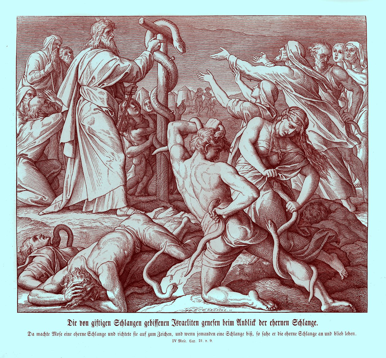 Moïse et le serpent d