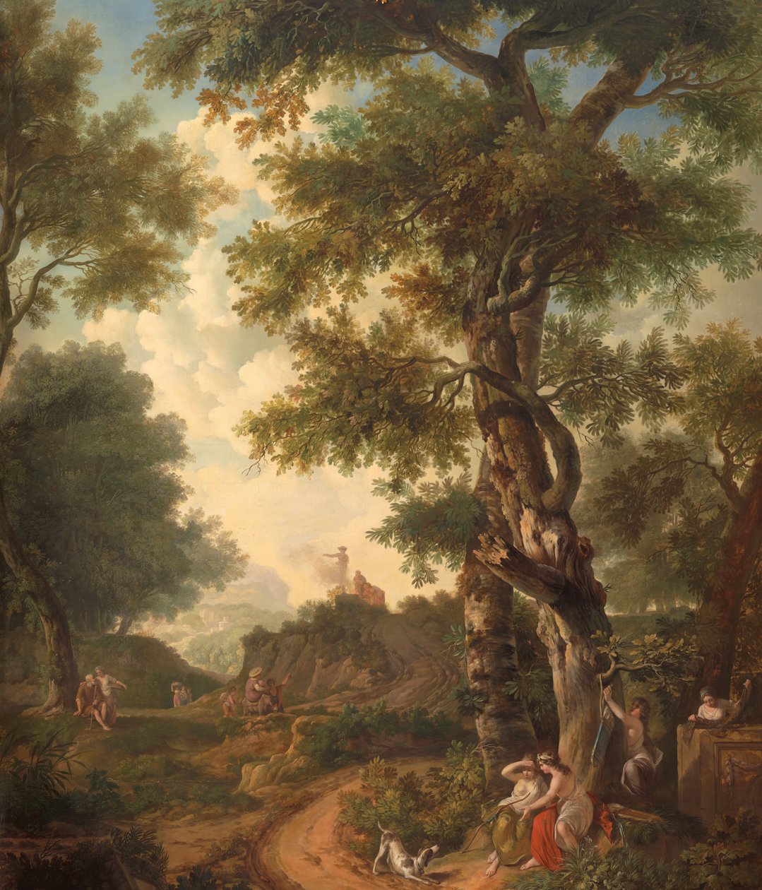 Paysage arcadien avec voyageurs - Jurriaan Andriessen