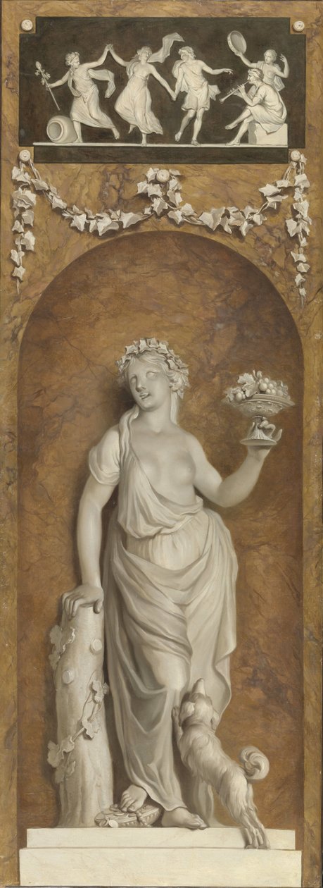 Peinture murale avec bacchante - Jurriaan Andriessen