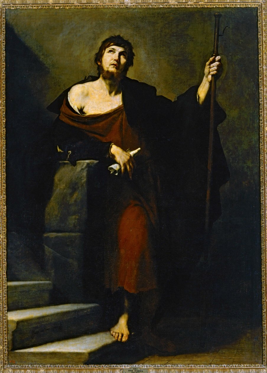 Staint James the Greater ... (peinture sur toile) - Jusepe de (1591 1652) Ribera