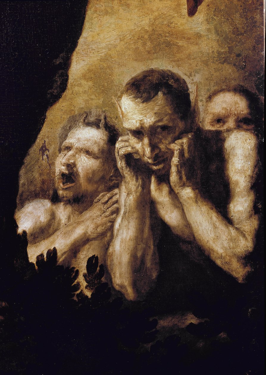 Apollon et Marsyas (détail). Peinture de José de Ribera dit lo Spagnoletto (1591-1652) - Jusepe de Ribera