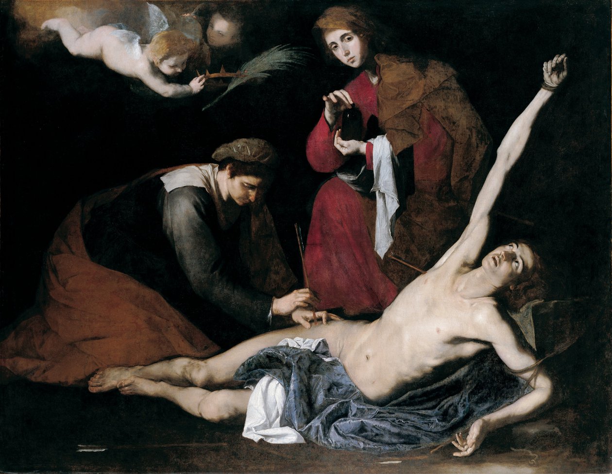 Saint Sébastien guéri par les Saintes Femmes - Jusepe de Ribera