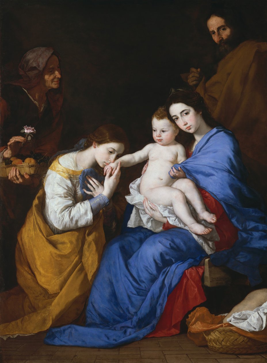 La Sainte Famille avec Sainte Anne et Catherine d
